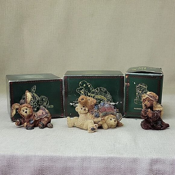 Boyds Bears and Friends Nativity Series #2 and #3 figures - Picture 1 of 10